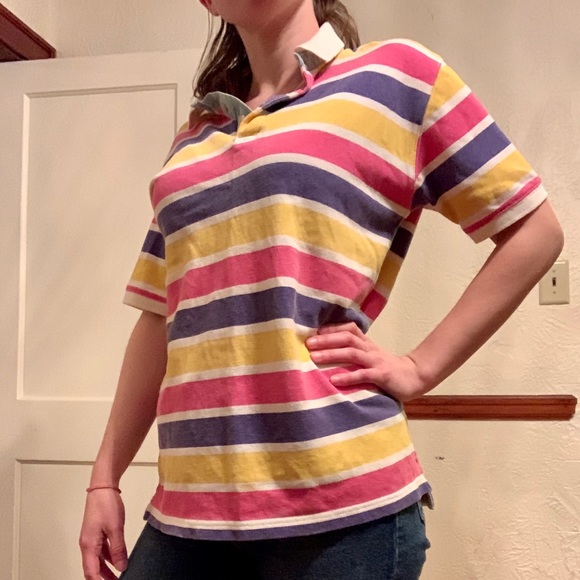 90’s colorblock polo - Picture 2 of 2